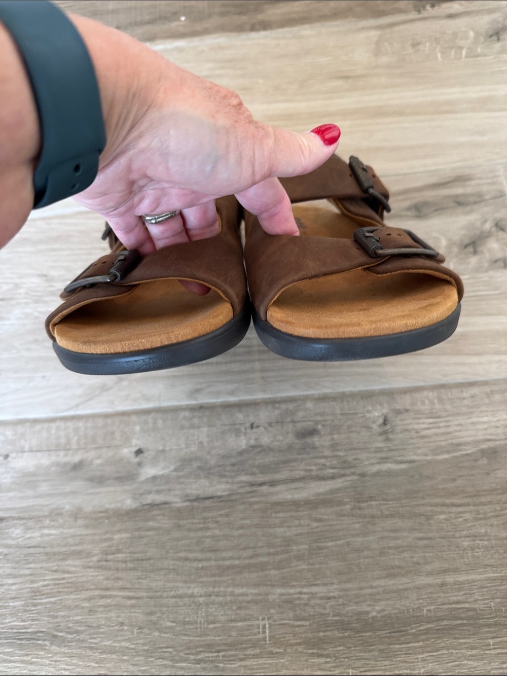 SAS 8 suede sandals - Picture 4 of 6